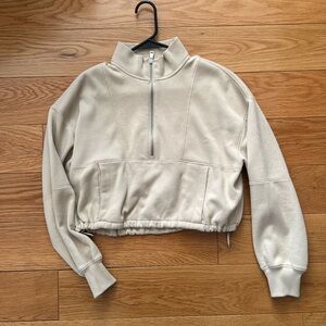 Abercrombie Cropped Half-Zip